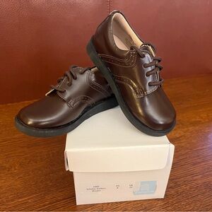 Classic Brown Kids Shoes